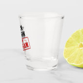 De G-Team Bruidegom Shot Glas (Rechts)