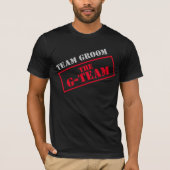 De G-Team Bruidsjonker T-shirt (Voorkant)