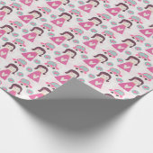 De Gaande Plaatsen van meisjes Cadeaupapier (Hoek)