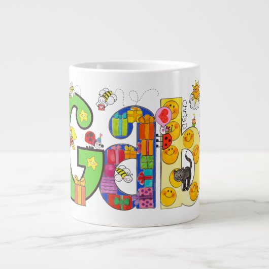 De Gabe Jumbo-Mok Grote Koffiekop (Voorkant)