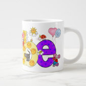 De Gabe Jumbo-Mok Grote Koffiekop (Rechts)