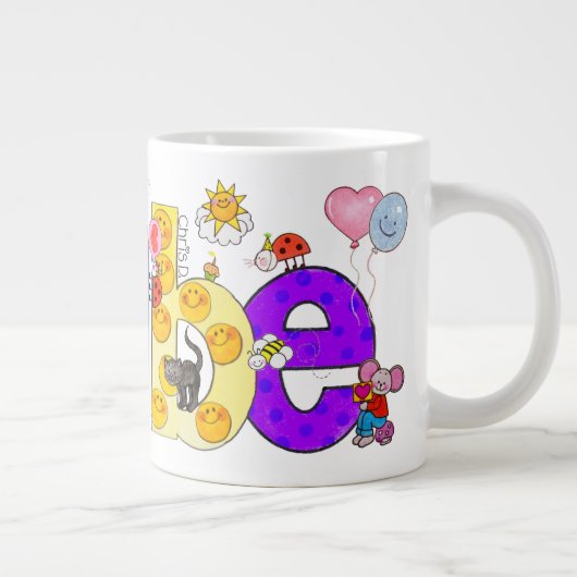 De Gabe Jumbo-Mok Grote Koffiekop (Rechts)