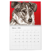 De Galactic Groundhog's Pet Portretkalender Kalender (Feb 2026)