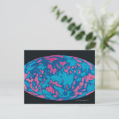 De Galactic Sky Briefkaart (Staand voorkant)