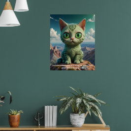 De galactische avonturen van Green Kitten Poster