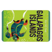 De Galapagos-eilanden hebben een oud poster. Magneet (Horizontaal)