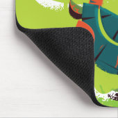 De Galapagos-eilanden hebben een oud poster. Muismat (Hoek)