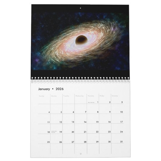 DE GALAXY-kalender Kalender (Jan 2026)