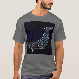 De Galaxy Whale T-shirt