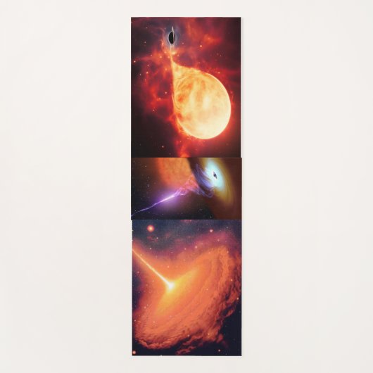DE GALAXY YOGA MAT (Voorkant)