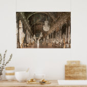 De Galerie des Glaces 1678-84 Poster (Keuken)