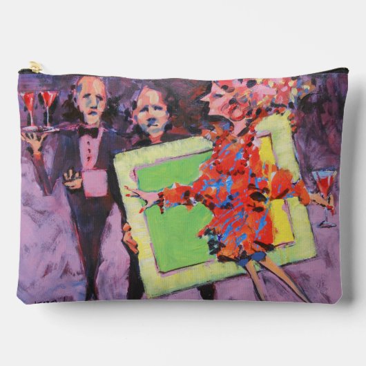 De galeriespel-schilderij / Kunstenaar Larry Lere Etui (Voorkant)