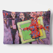De galeriespel-schilderij / Kunstenaar Larry Lere Etui (Achterkant)