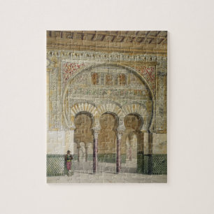 de galerij van de rechtbank van luiers bij het Alh Legpuzzel