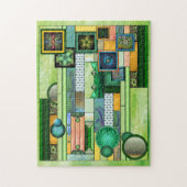 De galerijpuzzel legpuzzel (Verticaal)