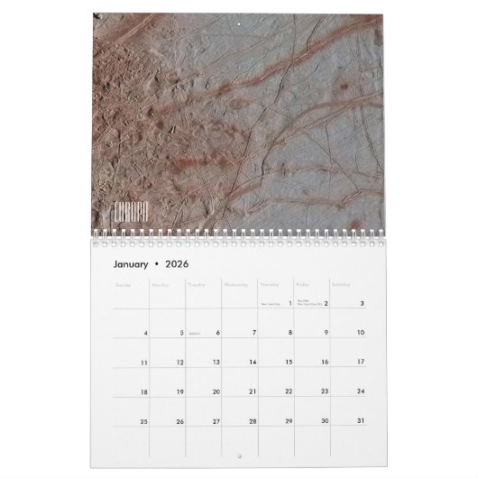 De Galilese manen Kalender (Jan 2026)