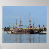 De Galleon Poster (Voorkant)