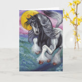 De GALOPPERENDE Kaart van de Nota van de Maan van (Gele Bloem)