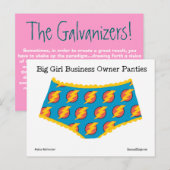 De Galvanizer BGBOP's. Briefkaart (Voorkant / Achterkant)