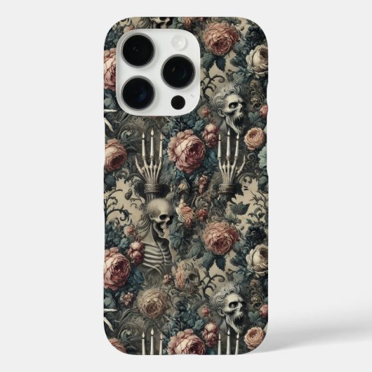 De Gambiet van de Ghoul – Gotisch Victoriaans Case-Mate iPhone Case (Achterkant)