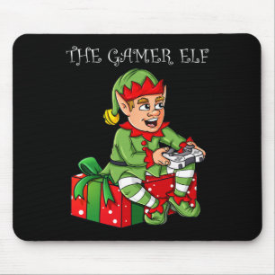 De Gamer Elf Fun Christmas Boys Kinder Tiener Gami Muismat