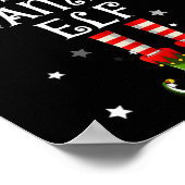 De Gamer Elf Leuke Kerstmis Bijpassende Familie Poster (Hoek)