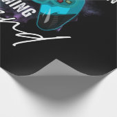De gaminglegger voor gamervideogame cadeaupapier (Hoek)