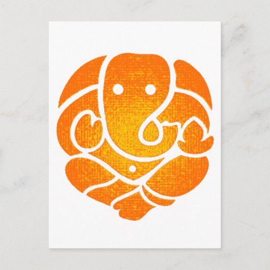 DE GANESH LOVEN BRIEFKAART (Voorkant)
