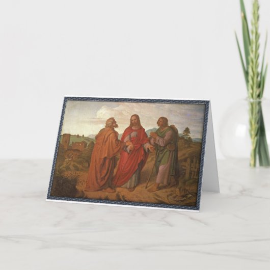 De gang aan Wenskaarten Emmaus Kaart (Voorkant)