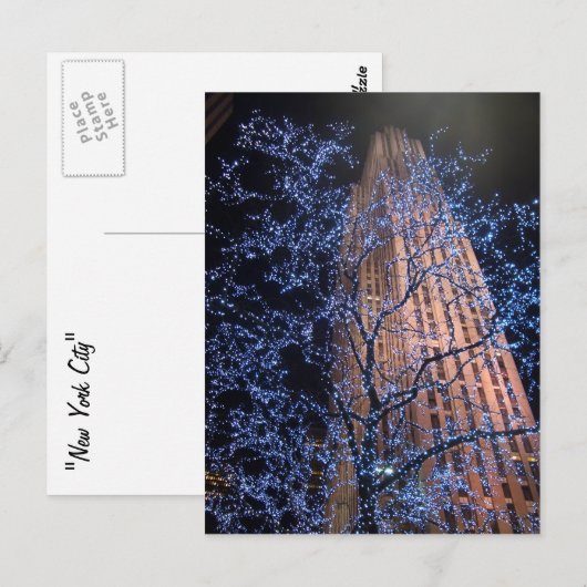 De Gang CricketDiane van de Nacht van de Stad van Briefkaart (Voorkant / Achterkant)