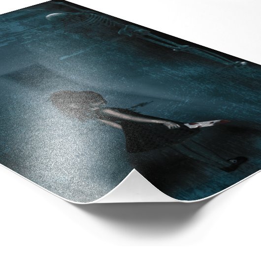 De gang van het stille geschreeuw foto afdruk (Hoek)