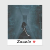 De gang van het stille geschreeuw sticker (Vel)