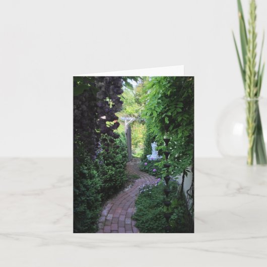 De Gang van Wisteria Kaart (Voorkant)