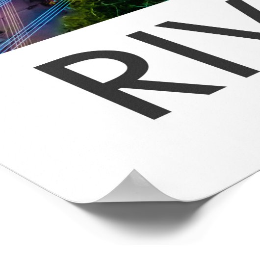 De Ganges, Rishikesh, India Poster (Hoek)