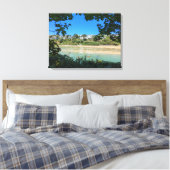 De Gannel Paddle Boarders Canvas Afdruk (Insitu (Slaapkamer))