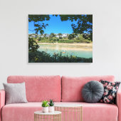 De Gannel Paddle Boarders Canvas Afdruk (Insitu (Woonkamer))
