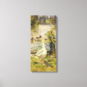 De Gans (door Berthe Morisot) Canvas Afdruk (Voorkant)