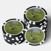 De Gans van Canada Pokerchips (Opstapeling)