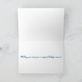 De Gans van de vakantie Feestdagen Kaart (Binnen)