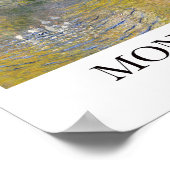 De Ganzen door Claude Monet Poster (Hoek)