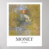 De Ganzen door Claude Monet Poster (Voorkant)