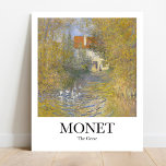De Ganzen door Claude Monet Poster<br><div class="desc">Claude Monet's De Ganzen (1874) beroemd schilderij. Breng de pracht van het Franse platteland in huis met dit prachtige poster van Claude Monet’s "De Ganzen". Dit meesterwerk, geschilderd in 1874, vangt de levendige kleuren en de natuurlijke schoonheid van een kudde ganzen. Het schilderij maakt deel uit van het permanent collectie...</div>
