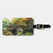 De Gapstow Bridge van Central Park Bagagelabel (Voorkant horizontaal)