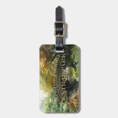 De Gapstow Bridge van Central Park Bagagelabel (Voorkant verticaal)