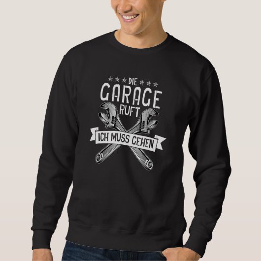 De Garage Belt Auto Monteur Schroevendraaier Auto Trui (Voorkant)