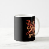 De Garage Roept En Ik Moet Gaan Koffiemok (Voorkant rechts)