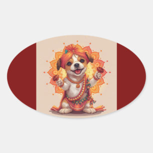 De Garba Guardian Ovale Sticker