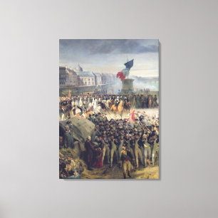 De Garde Nationale de Paris Canvas Afdruk