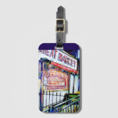 De Garden of Wisdom in East Village Bagagelabel (Voorkant (verticaal))