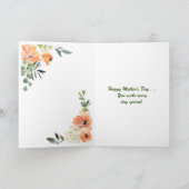 De Gardener Floral Happy Mothers Day Card Kaart (Binnen)